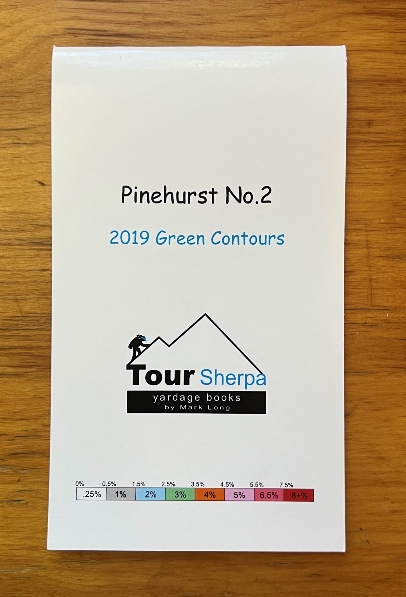 Mark Long Yardage Books Pinehurst (No. 2)