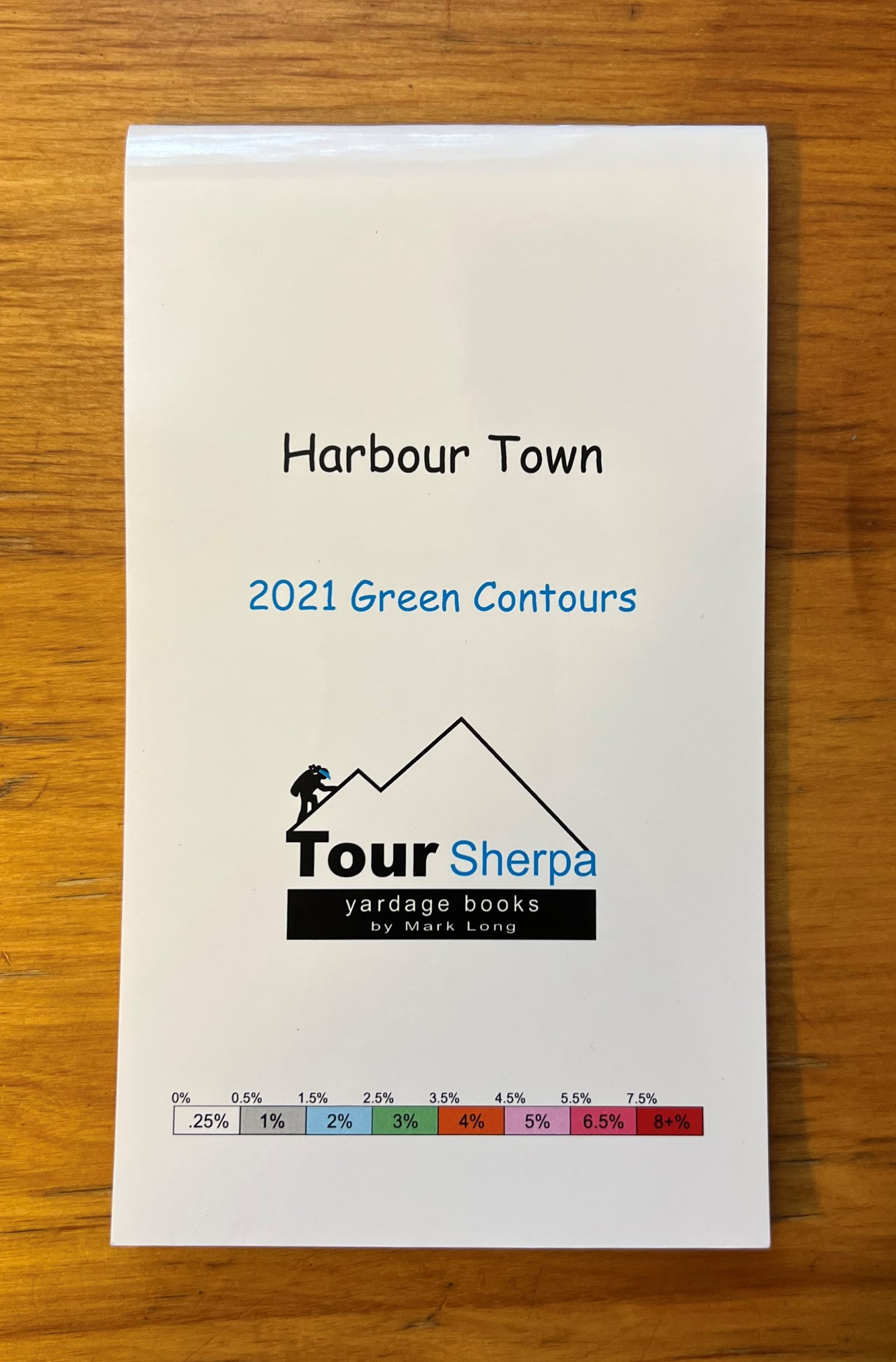 Mark Long Yardage Books Harbour Town Golf Links